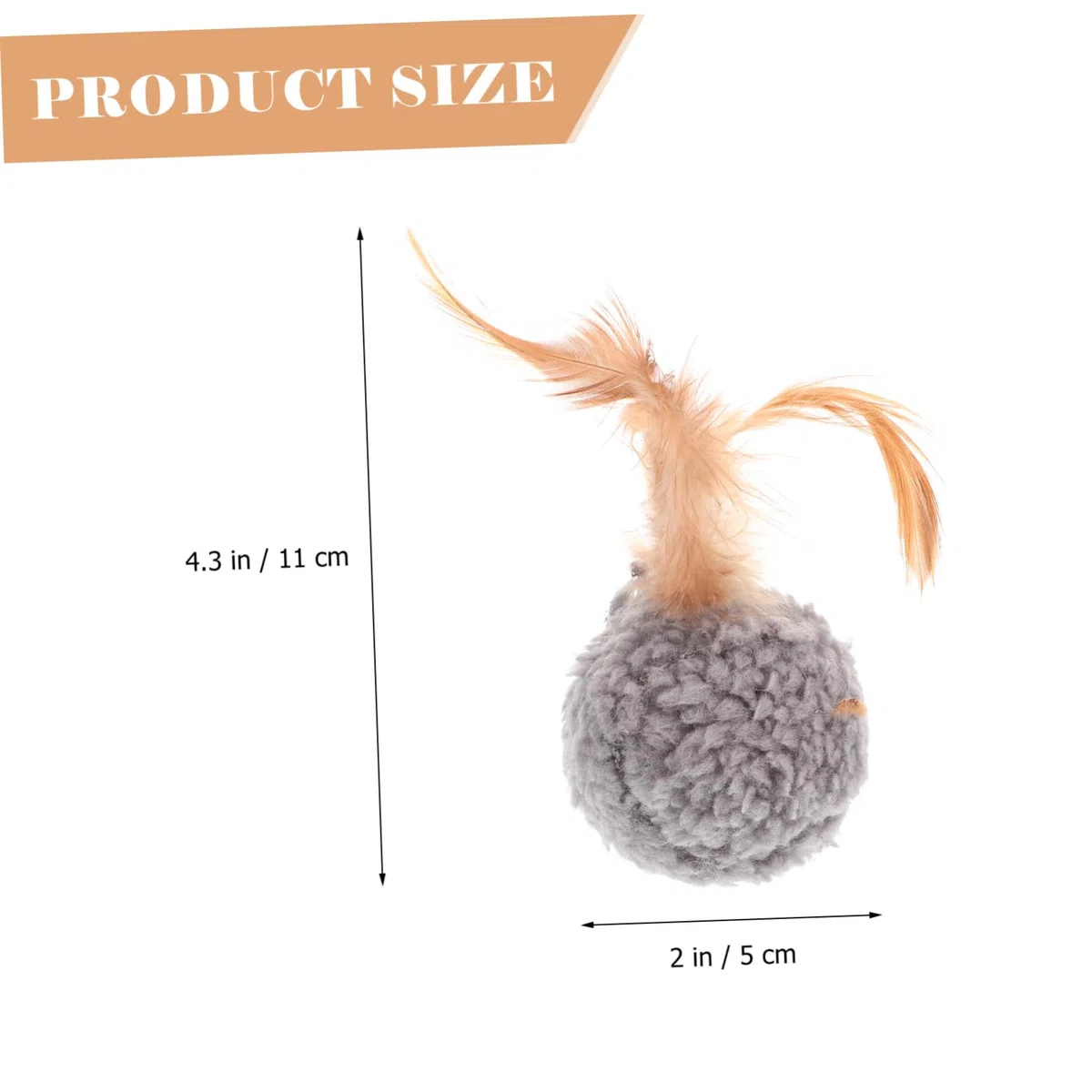 Didiseaon 27piezas Juguetes De Peluche para Gatos y Cascabel Accesorios Divertidos para Gatitos Juguetes Resistentes y para