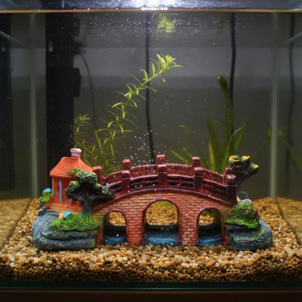 Aquarium Coral Ornamento para Acuario Roca Montañosa Paisajismo Decorativo Resina de Forma Esculpida Que No Sobrecarga Adecuado para Acuaristas Tanque, Style to 2