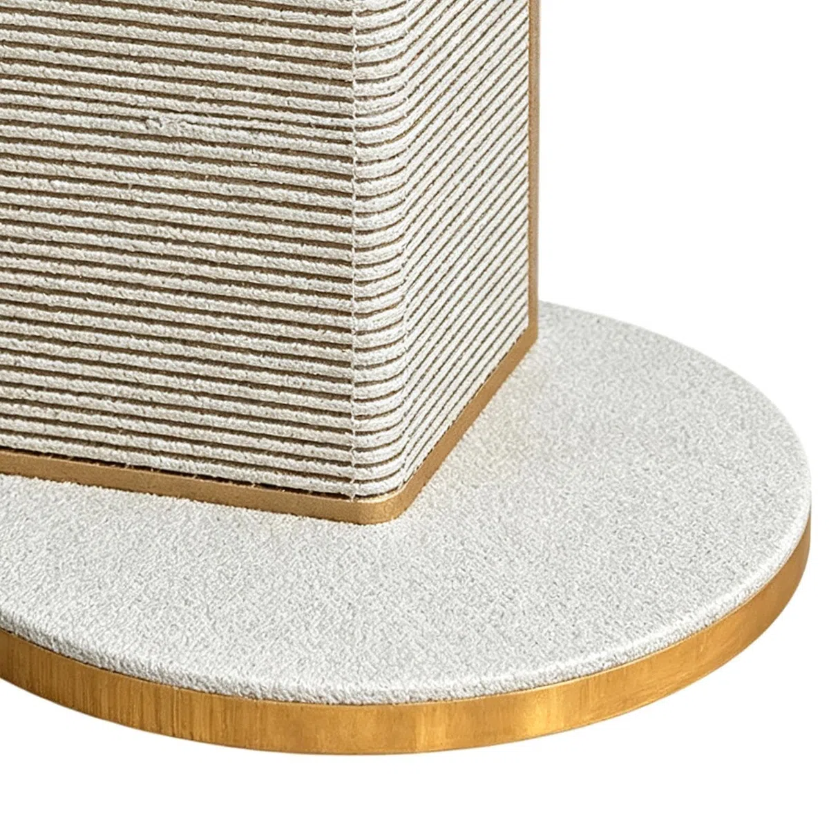 Gato columna rascador de 55 cm de sisal grande juguete rascador | Columna rascador para estirar el cuerpo del gato en interiores, especialmente en el salón en el sofá y