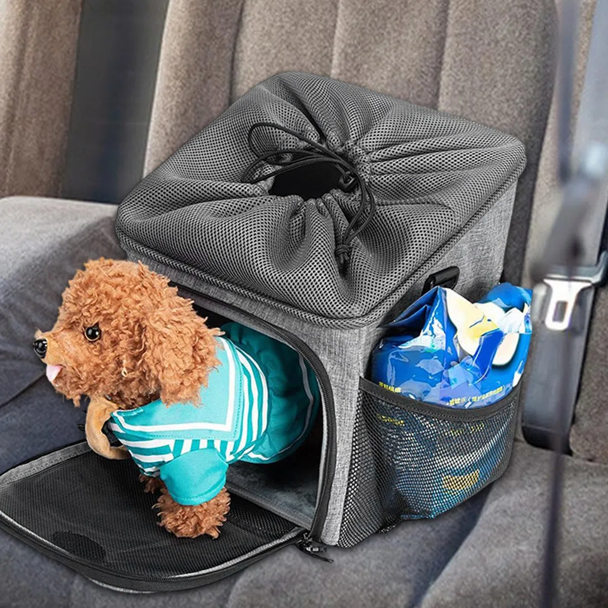 Cesta Para Bicicleta Perros Transportín Canino Transpirable Para Bicicletas | Accesorio Ligero Para Paseos Montaña Acampada Aventuras Playa
