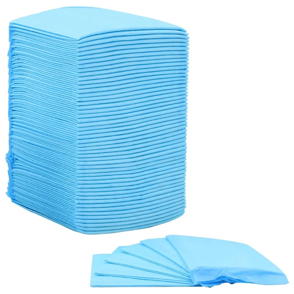 Tidyard Empapadores para Perros - Absorbentes, 4 Capas, 45x33 cm, Azul y Blanco, 150ml, 200 Unidades Modelo YFXLRZJ-170755ES
