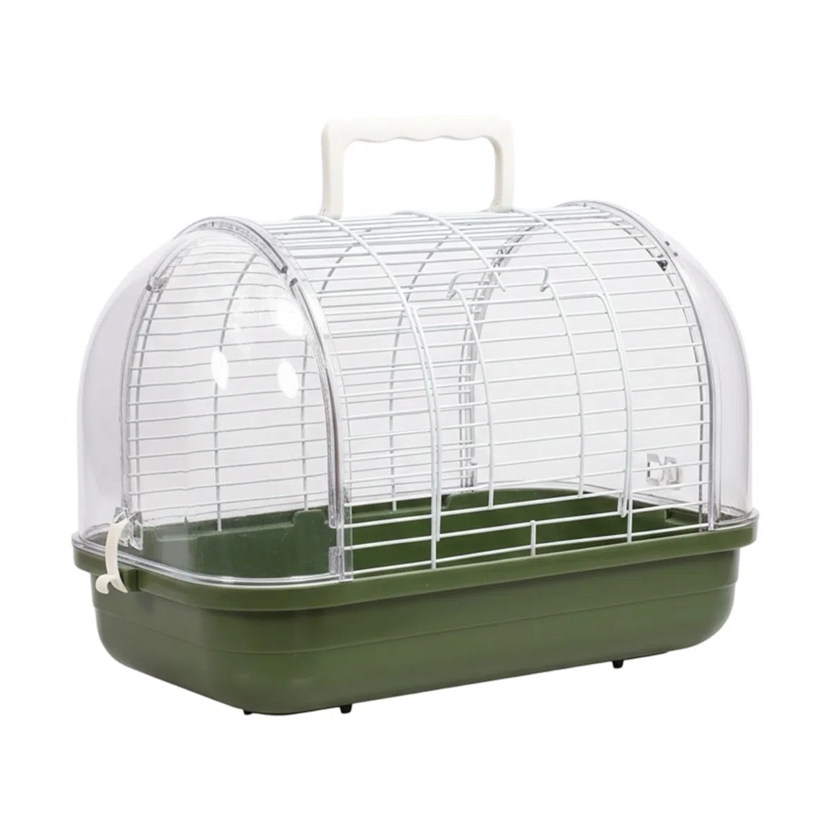 Jaula De Aves Para Viaje para Aves Transparente y a Prueba de Sol con Asa | Jaula Para Cacatúas Con Vista Completa Para Periquito Conure Cacatúa Ninfa Canario Agapornis Pinzón Salón Balcón