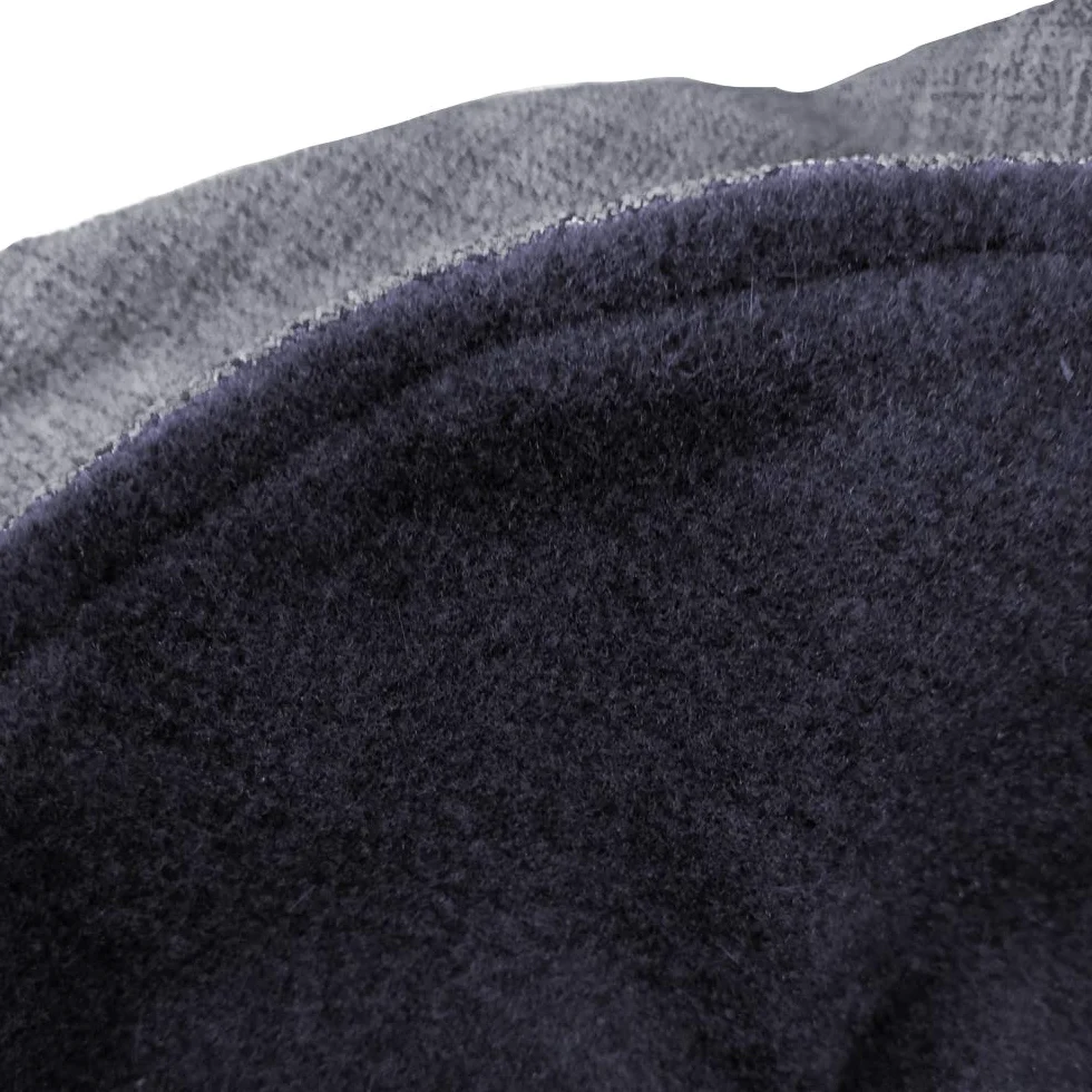 Abrigo de Senderismo para Perro Cross Impermeable para Perros, Abrigo Acolchado de Invierno, Forro termopilo, Gris Everest, Talla 50 cm - 380 g