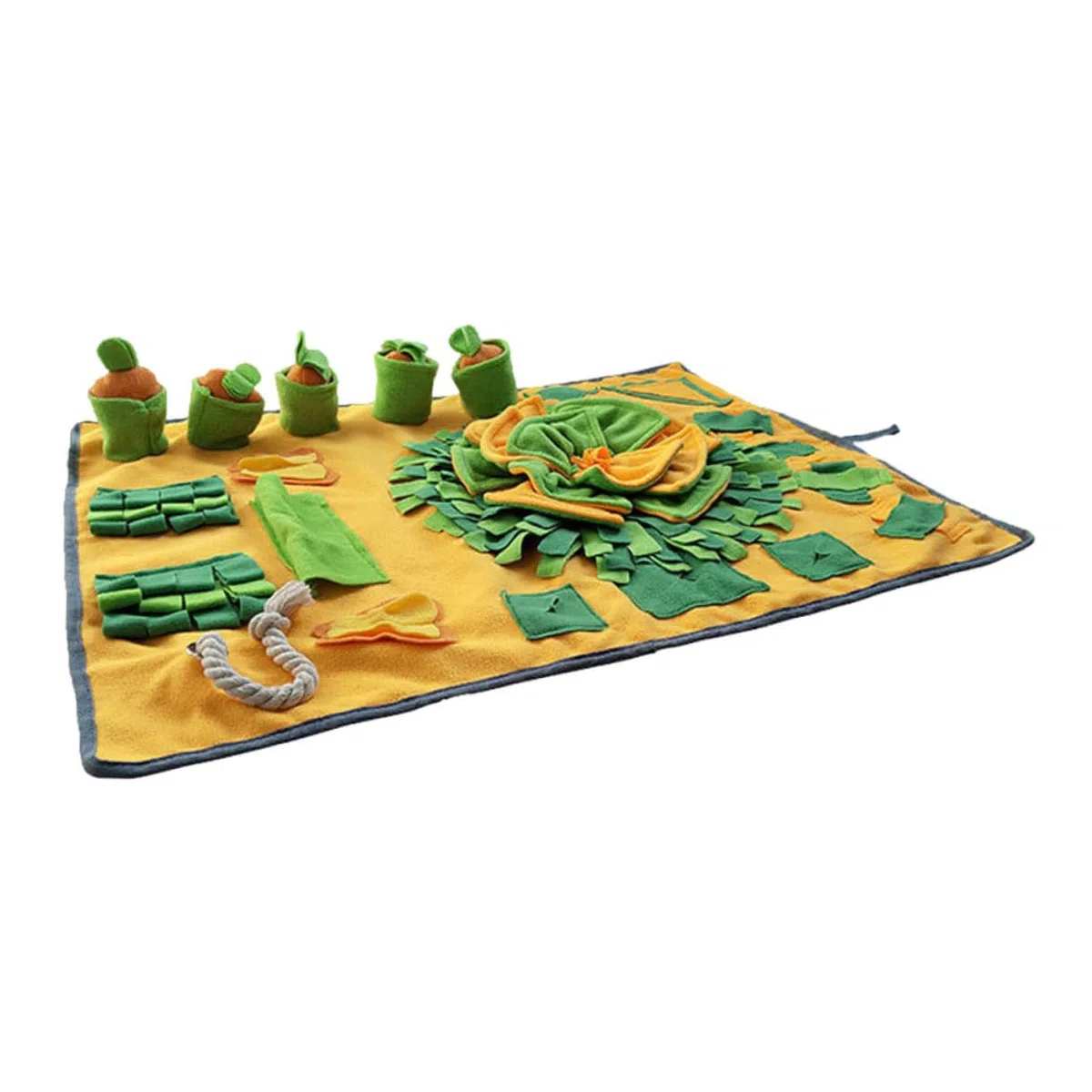 VANZACK Alfombra Olfativa Decorativa Antideslizante para Alimentación Mat de Forrajeo para Mascotas Ejercicio de y Duradero