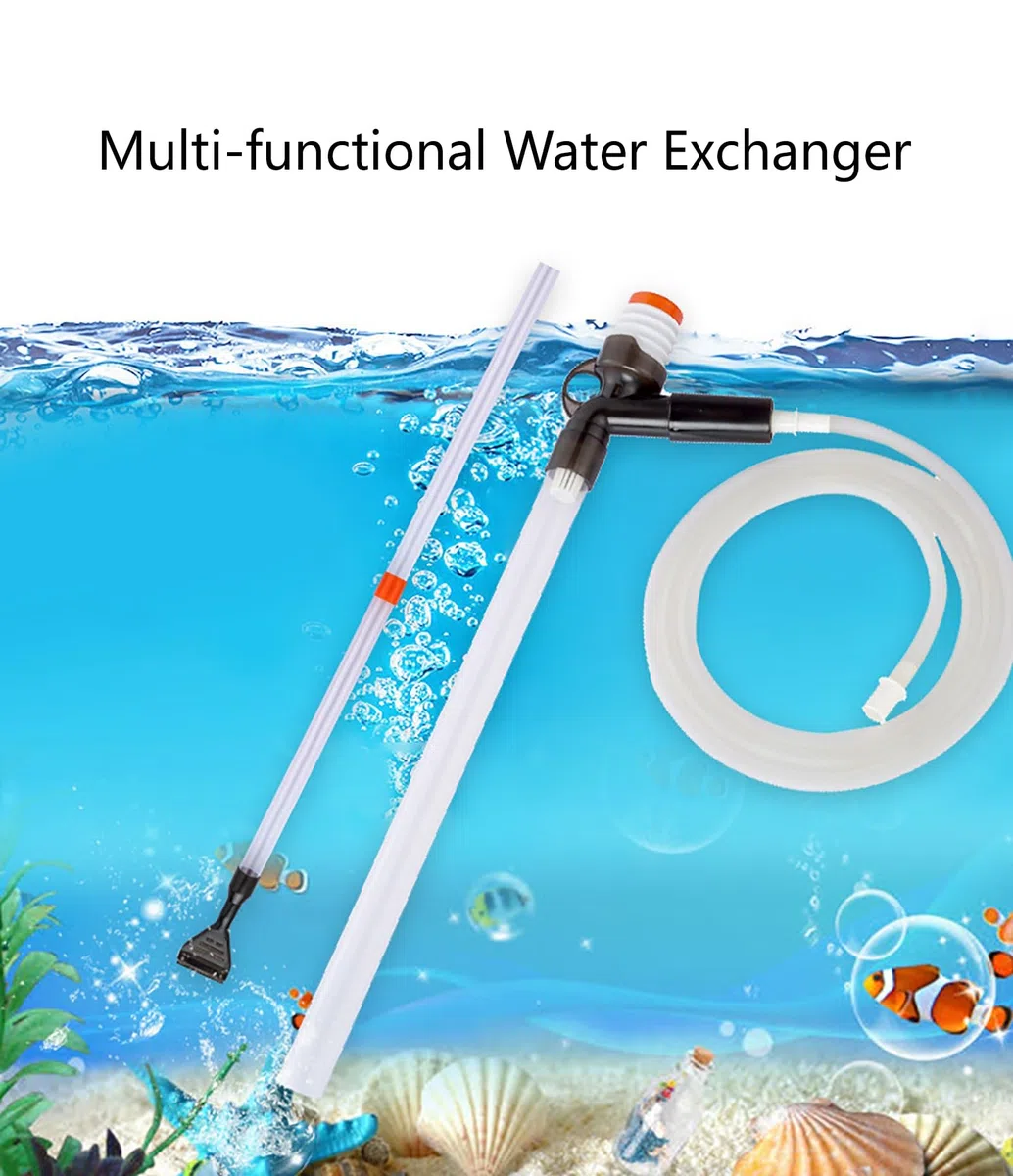 Manguera De Sifón Manual, Cambio De Agua del Acuario, Artículos De Mantenimiento del Agua Extraíbles para Acuarios, Uso para Limpieza De Grava y Arena De Peceras