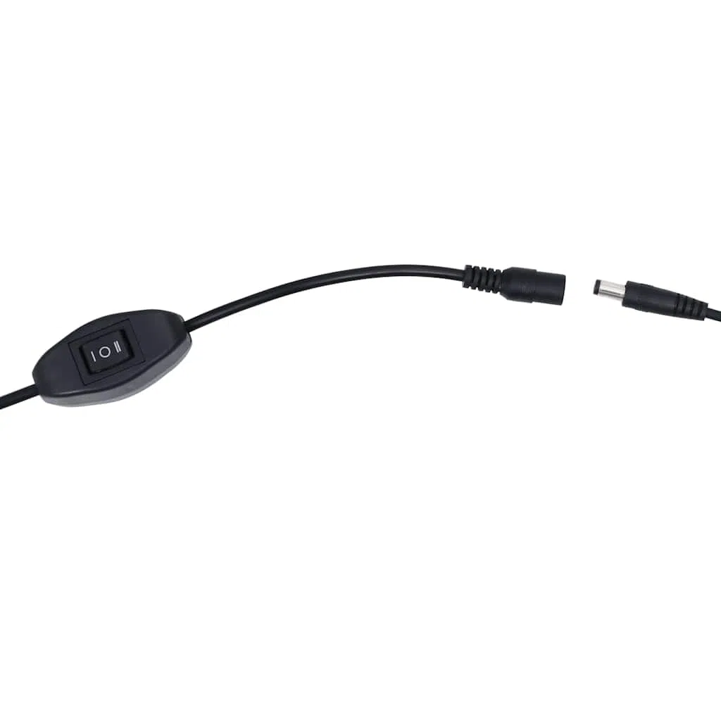 Lámpara LED para acuario con abrazaderas, 55-70 cm, color azul y blanco, aluminio, ahorro de energía, para agua dulce, agua de mar, crecimiento de plantas, luz de día, luz de luna regulable