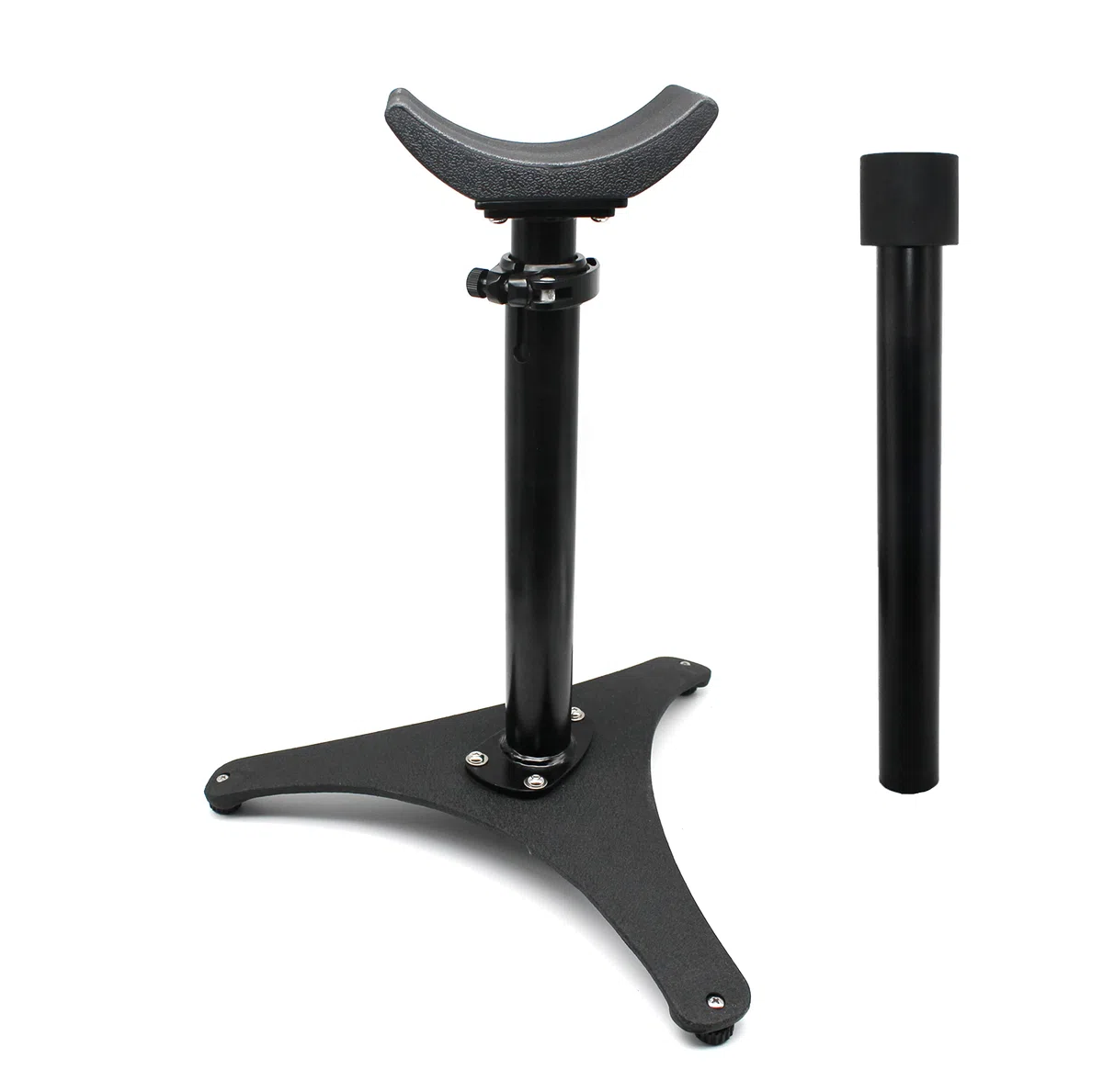 Soporte de Metal para pezuña con Altura Ajustable, Soporte para pezuñas de Caballo, Color Negro