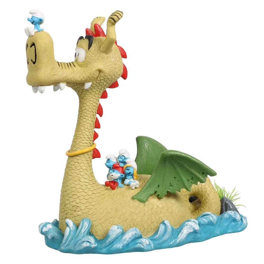 Figura de colección Pitufos, el dragón Fafnir (2022)