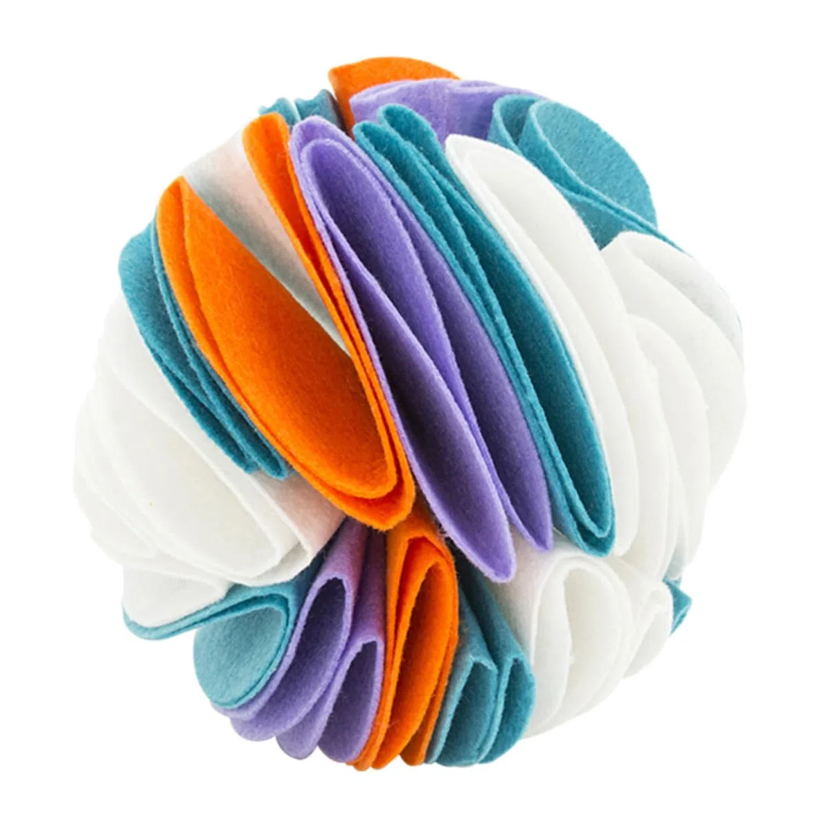 GALPADA Pelota Olfativa para Perros Interactiva, Juguete Masticable de Fieltro Duradero, 20 Cm, para Entretenimiento en Casa y Jardín, Adecuada para Perros Pequeños y Medianos