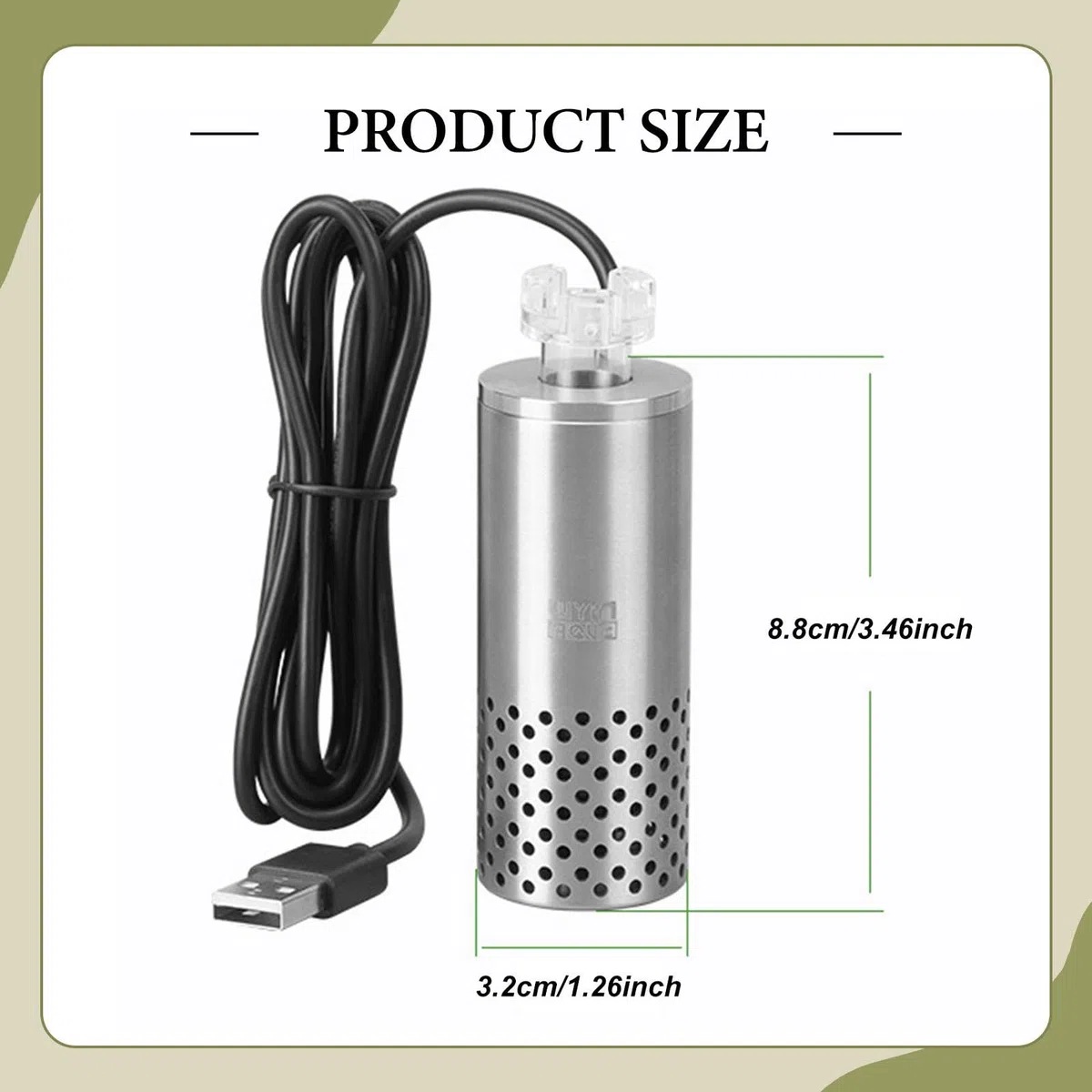 Limpiador de Película de Aceite para Acuarios: Limpieza Eficaz, Fácil Instalación Y Alimentación USB.