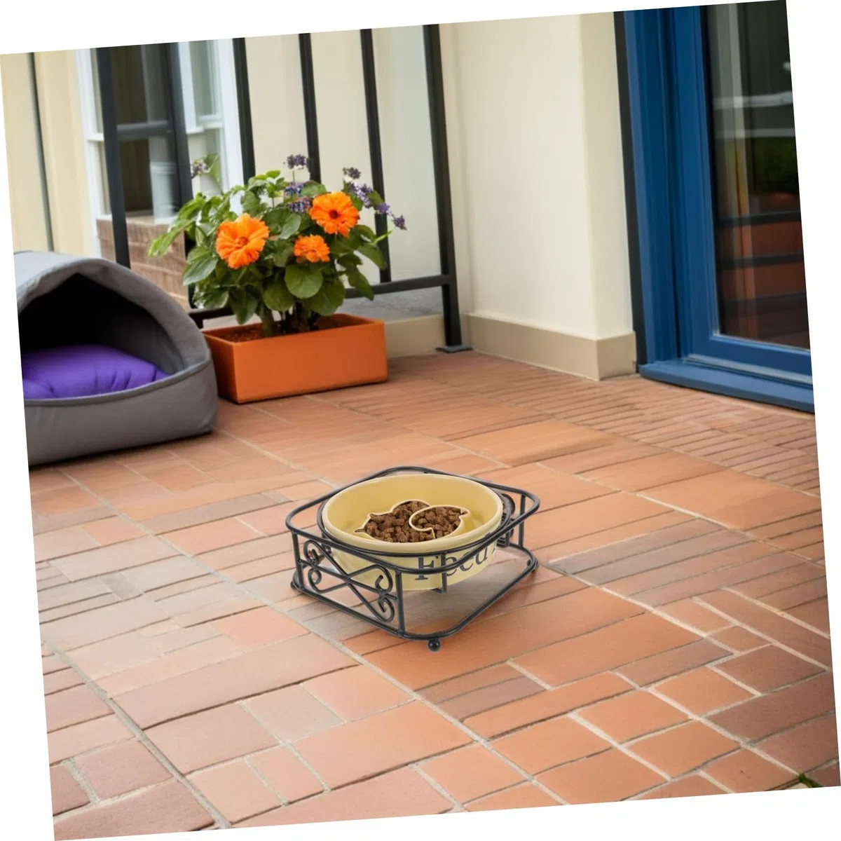 SOIMISS Comedero Lento para Perros con Diseño De Rompecabezas Comedero Lento para Gatos De para Mascotas para Cachorros para