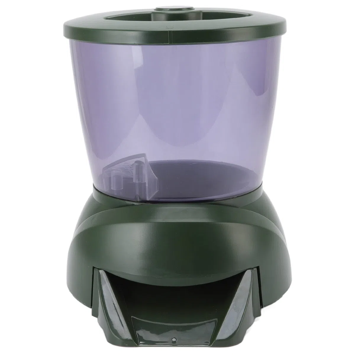 Alimentador Automático de Peces, Pantalla LCD de 4,25 L, Temporizador Programable con Porciones Ajustables para Pecera, Estanque y Acuario