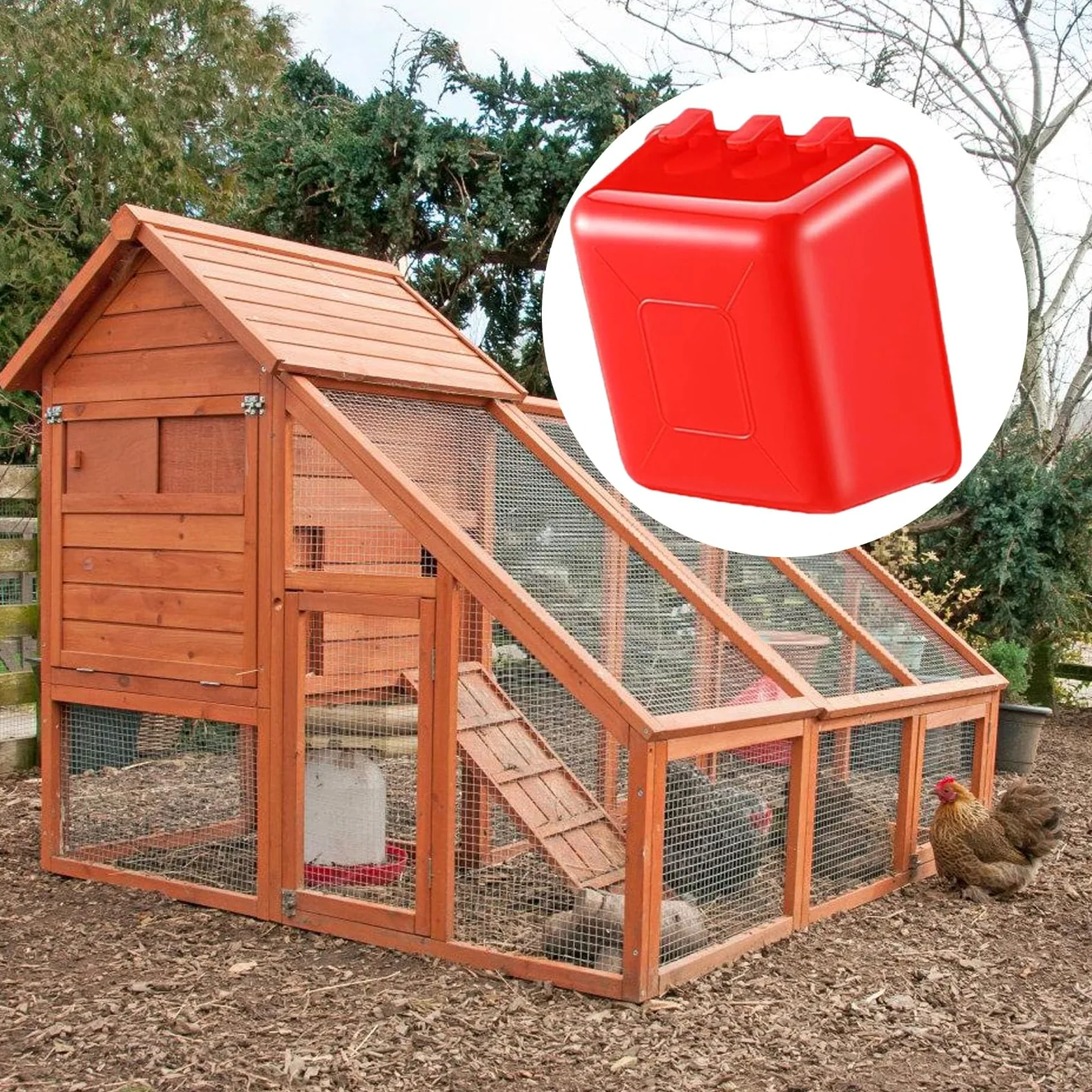 Comederos Colgantes para pájaros de Gran Capacidad, 16oz, Juego de 50 Uds para jaulas de aviarios y Mascotas pequeñas, Cuenco de alimentación con Llamas