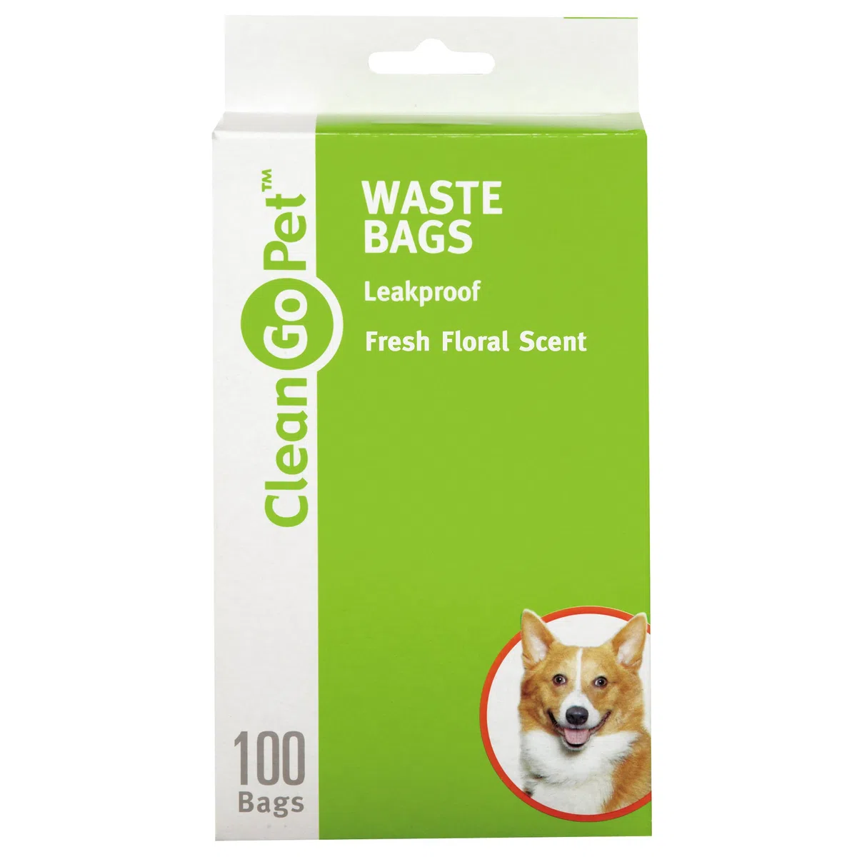 Clean Go Bolsas de residuos para Perro, Aroma Fresco, cómodas, a Prueba de Fugas, de plástico, con Aroma