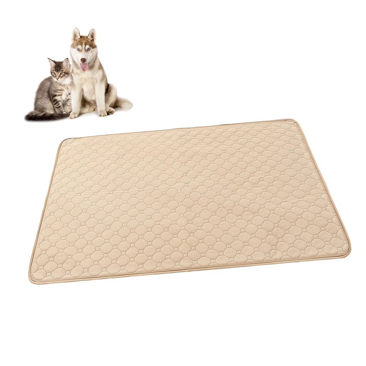 Empapadores para Orina de Perro Extra Grandes Lavables 2 Piezas | Poliéster, Base Antideslizante Reutilizable, para Gatos y Perros, Uso en Sofás y Jaulas