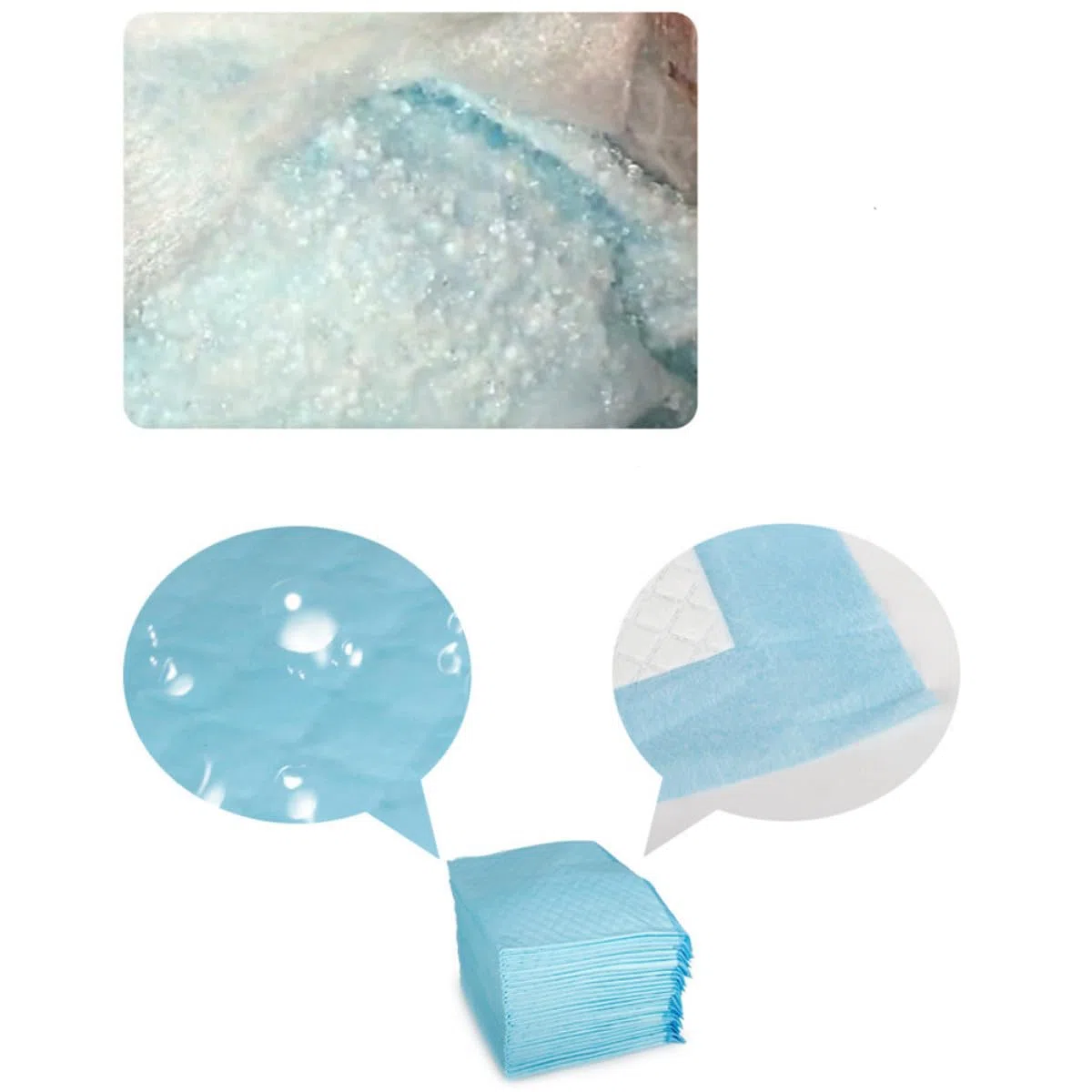 Almohadillas Absorbentes para Perros XL Paquete de Unidades Pañales para Entrenamiento de Mascotas Tapetes Higiénicos Gruesos y Duraderos para Uso Interiores y Exteriores