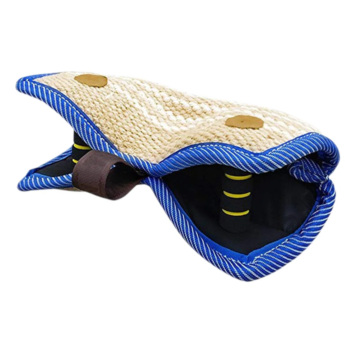 BESPORTBLE Almohada de Jute con Asa Entrenamiento, de Mordida para Perros