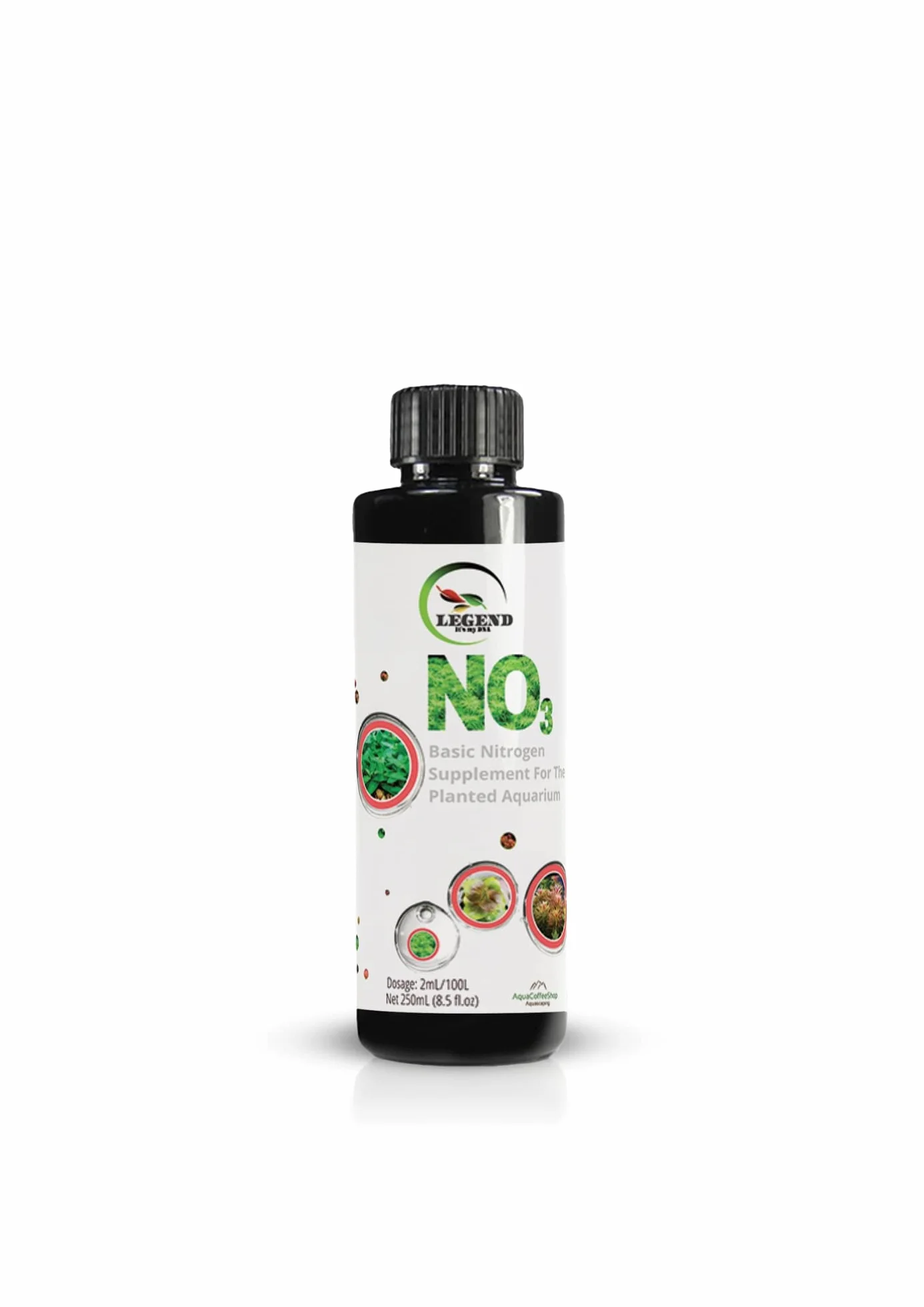 Legend Nitrogen No3 100 ml, 250 ml, 500 ml, 1000 ml, suplemento fertilizante para plantas de acuario (5000 ml)
