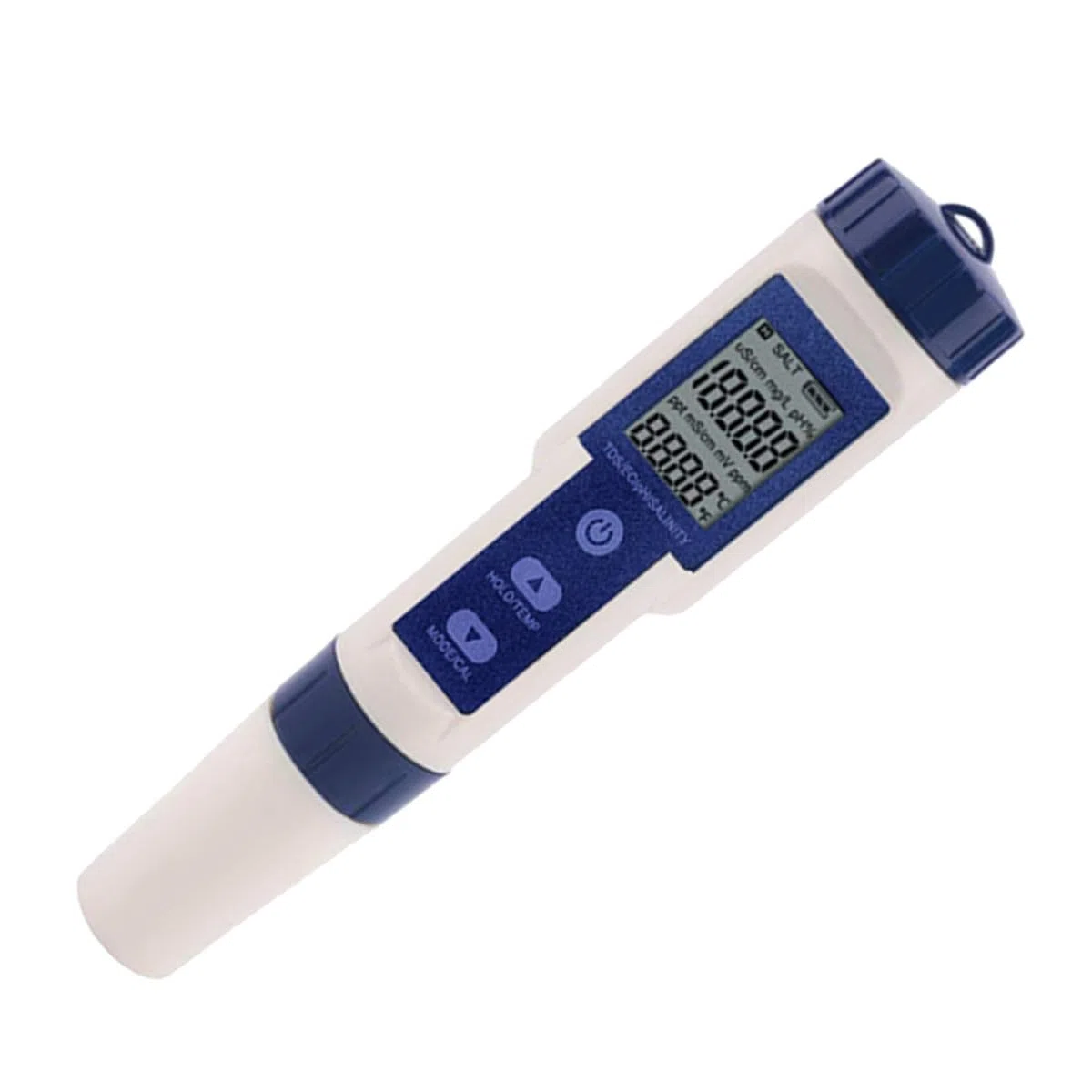 FOMIYES Probador de Temperatura Digital de Salinidad Medición para Acuarios