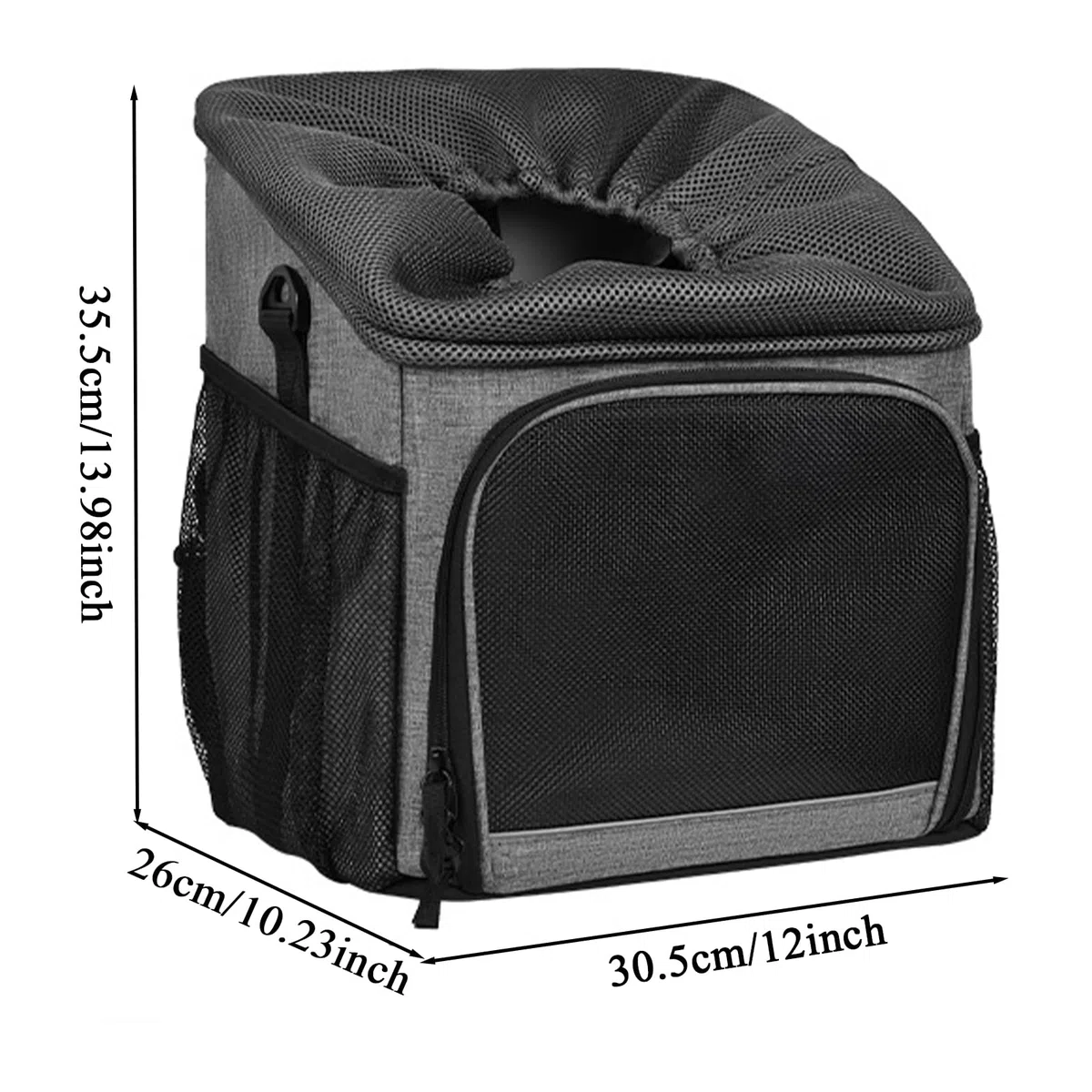Cesta Para Bicicleta Perros Transportín Canino Transpirable Para Bicicletas | Accesorio Ligero Para Paseos Montaña Acampada Aventuras Playa
