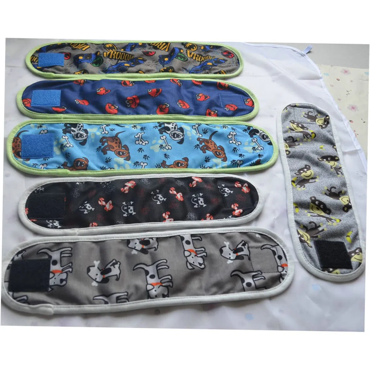Beaupretty 9 Uds Pañales Pañal para Cachorros Ropa Interior Sanitaria para Perros Disfraz De Mascota Pañal para Perros Hembra Pantalón Físico para Mascotas Pañales Reutilizables para Perros