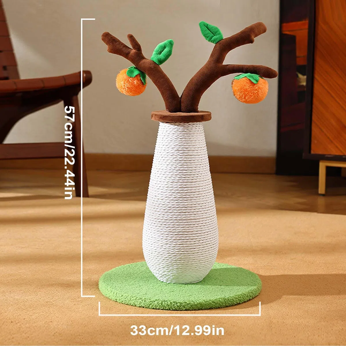 Poste Rascador Para Gatos Juguete para Ejercicio y Protección de Muebles | Rascador Interior Con Juguete De Peluche Para Gatos Para Razas Pequeñas Medianas Grandes Salón Balcón