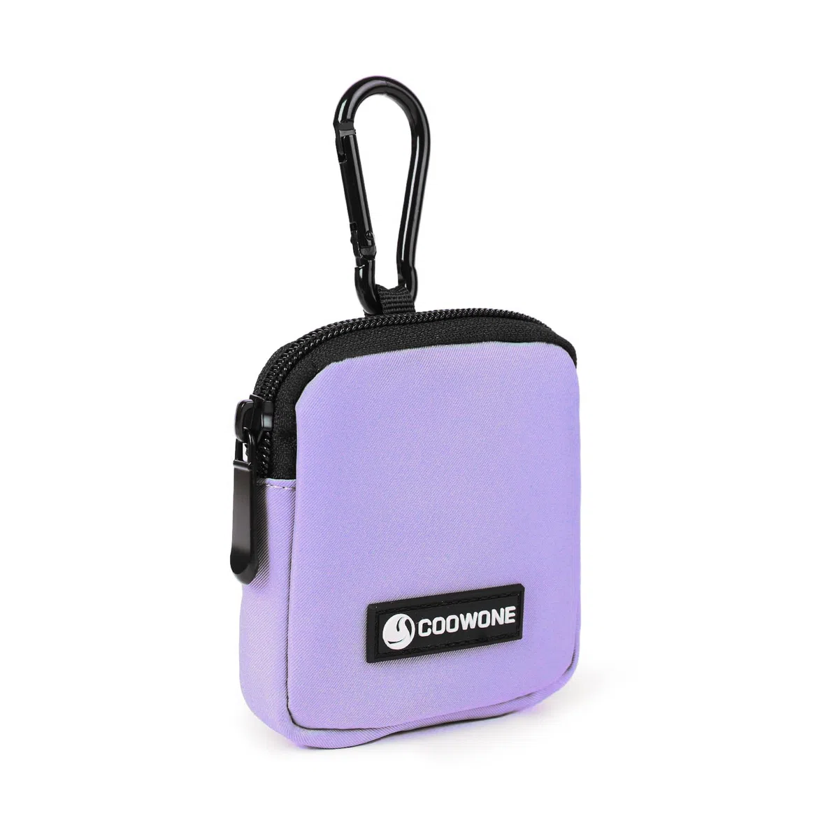 Bolsa impermeable para golosinas para perros, bolsa de entrenamiento para perros, dispensador de bolsas de excremento integrado, bolsa de hombro ajustable (BLK) (bolsa pequeña violeta)