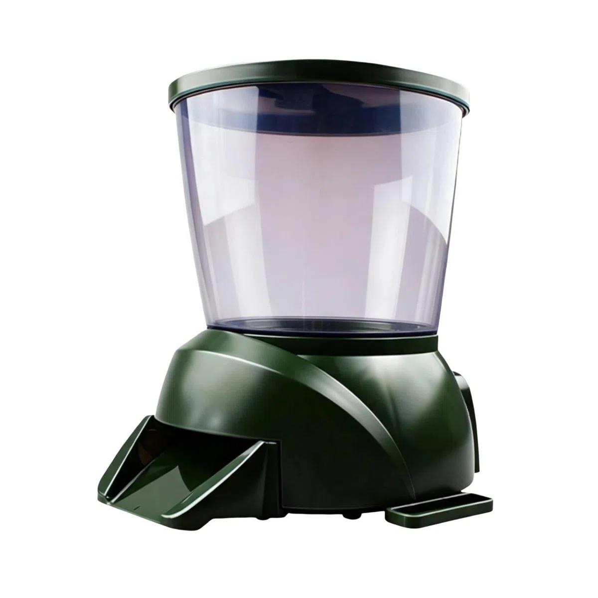 Alimentador Automático de Estanque Comedero Dispensador Dosificador con Temporizador Programable y Depósito Transparente de 4.25 litros para Mascotas