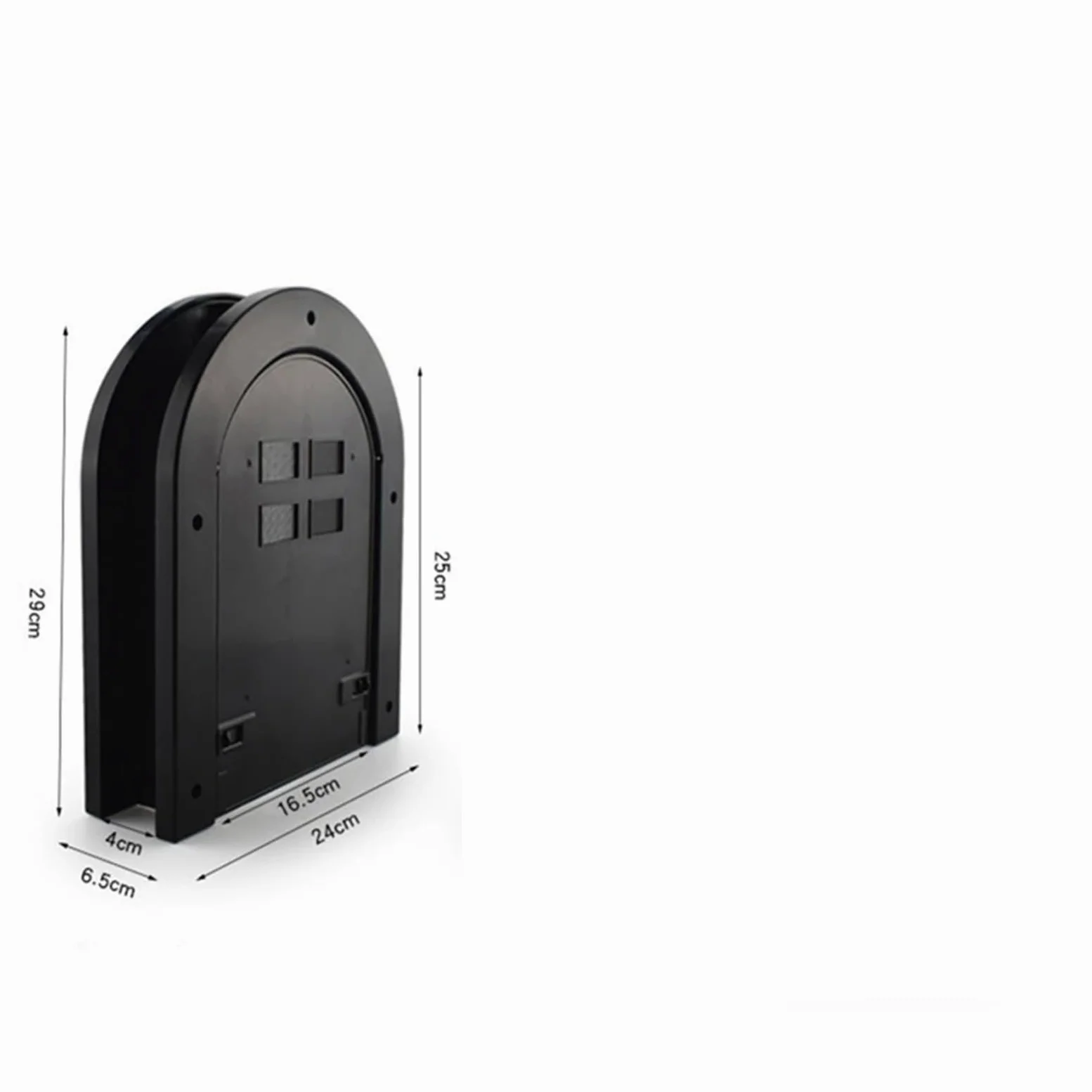 Gateras para Puertas Puerta de Pantalla for Perros y Gatos domésticos, Ventana magnética Entrada Libre for Puertas arqueadas plástico ABS Madera, Accesorios para Puerta(White)