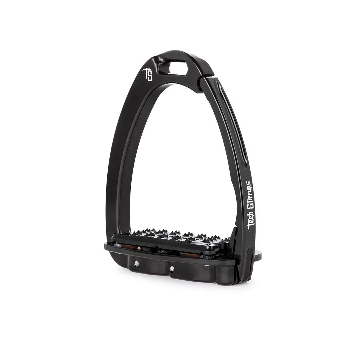 Tech Stirrups Venice Evo Plus - Estribo de seguridad, color negro y negro