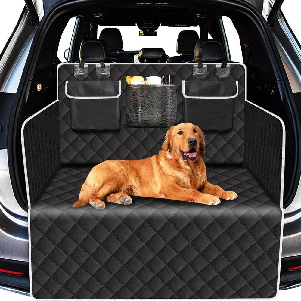 BEDPET Funda Maletero Coche Perros Alfombra Protector para Dacia Lodgy 2012-2017/Dacia Jogger 2020-2024, Cover Carga Mascotas Antideslizante y Duradera,A