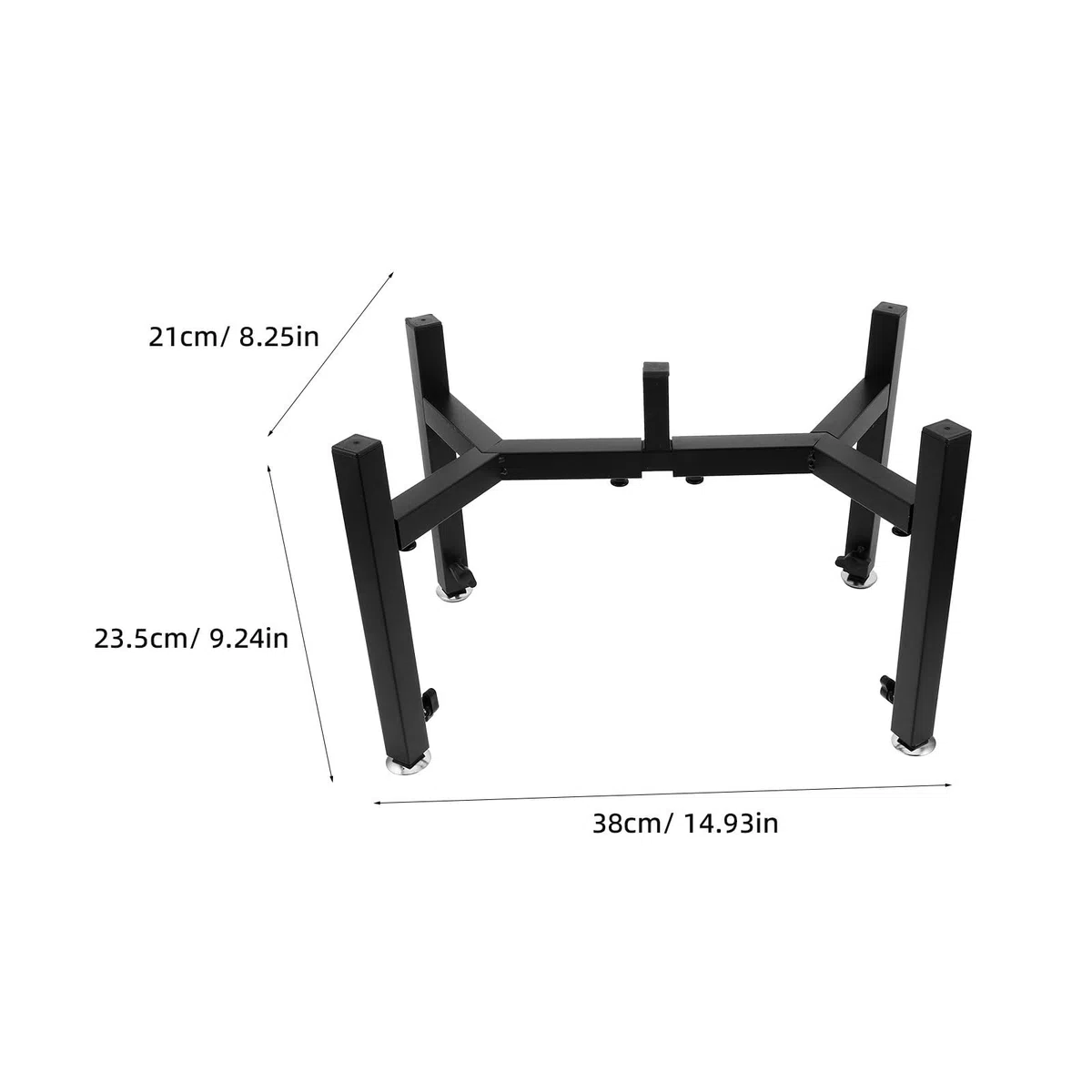 GALPADA Soporte Ajustable y Diseño Resistente de Acero Inoxidable para Comedero Doble Altura Regulable para Perros y Mascotas para Interiores y Exteriores