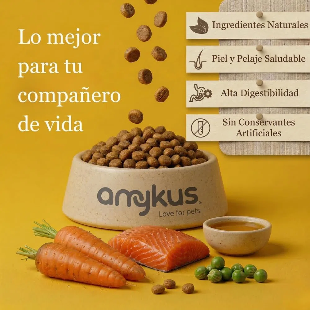 Hypoallergenic Grain Free Salmon 8 kg | Pienso para Perros Adultos Hipoalergénico sin Cereales | De Salmón | para Perros con Alergias o Intolerancias Alimentarias