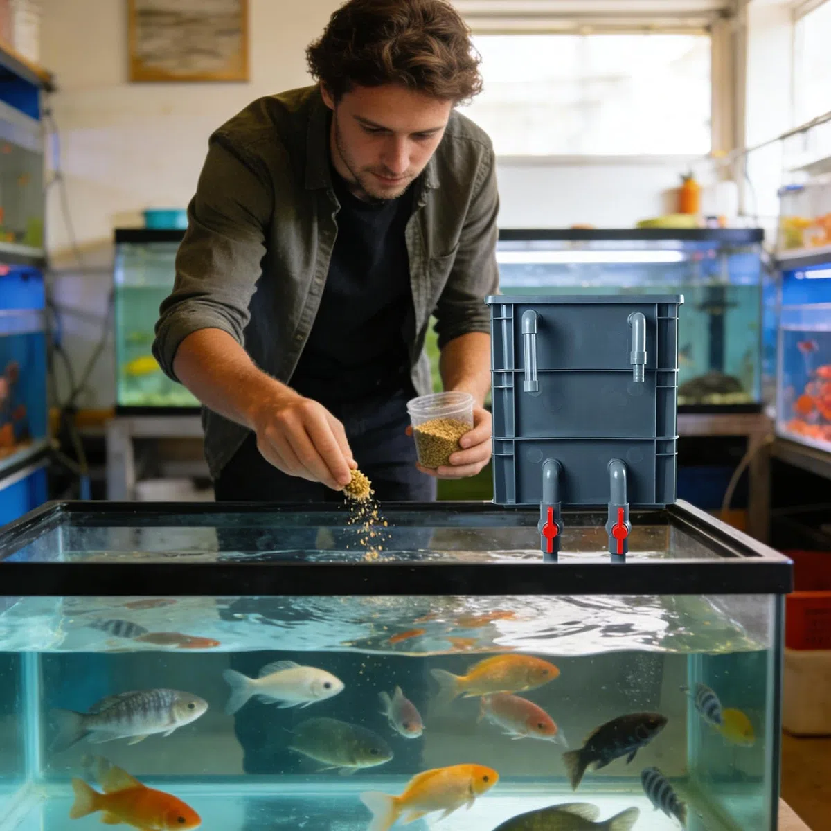 de filtración por para acuario Accesorio de Filtración | de filtro para acuario Para agua dulce y salada, hogar, dormitorio, sala de estar, oficina, apartamento