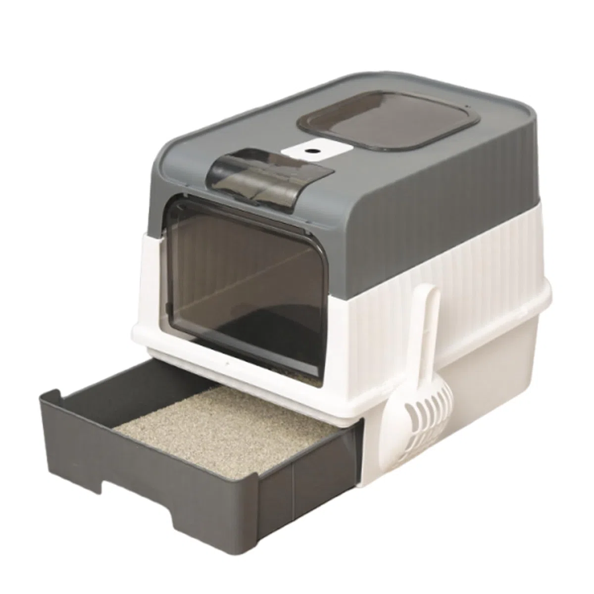 s De Para Gatos De Grande Para Gatos | Incluye Paleta y Bolsas para Viaje Portátil con de Filtrado y Control de Olores
