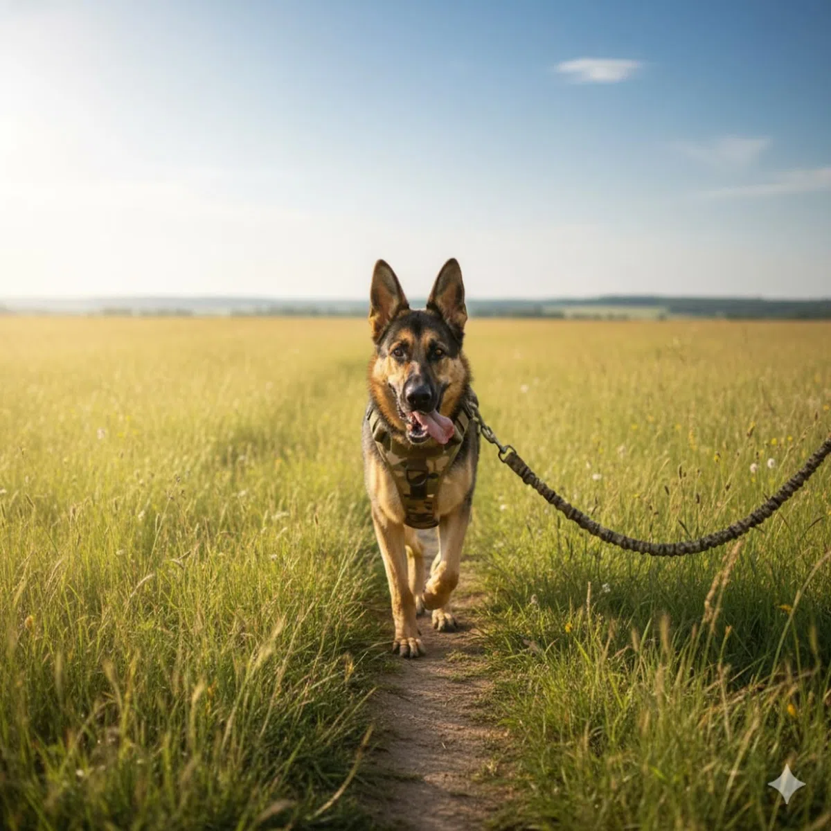 Arnés táctico de nailon 1000D para perro, reflectante, chaleco para mascotas con doble bucle de control, asa lateral, correas Molle para entrenar aventuras al aire libre
