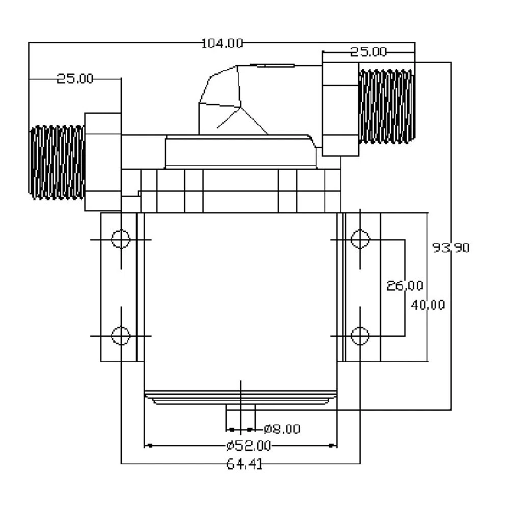 Garosa Bomba de Agua sin Escobillas de 24 V Mini Bomba Sumergible Trifásica IP68 a Prueba de Agua 1750 L H Elevación Plástico de Ingeniería para Fuente de Acuario de Refuerzo Uso Hidropónico