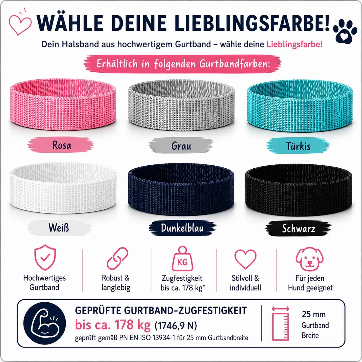 Collar para perro con etiqueta de nombre personalizada, hecho a mano en Austria, piezas de metal reforzado y diseño vaquero, para perros pequeños y grandes (S, naranja atardecer)