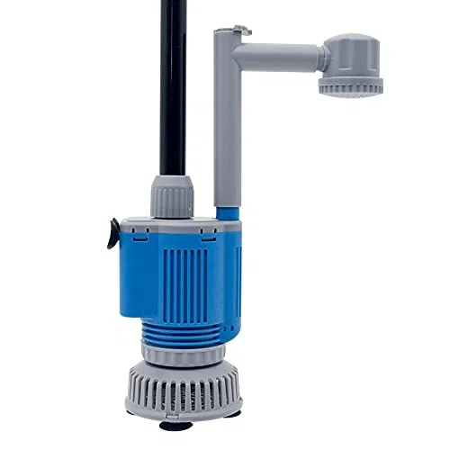 Limpiador Acuario Aquarium Water Cambiar Bomba 20 / 28W Pesca eléctrica Tanque de limpieza Herramienta de limpieza Vacuum Cambiador de agua Limpiador de grava Bomba de filtro de sifón Aspirador Acuari