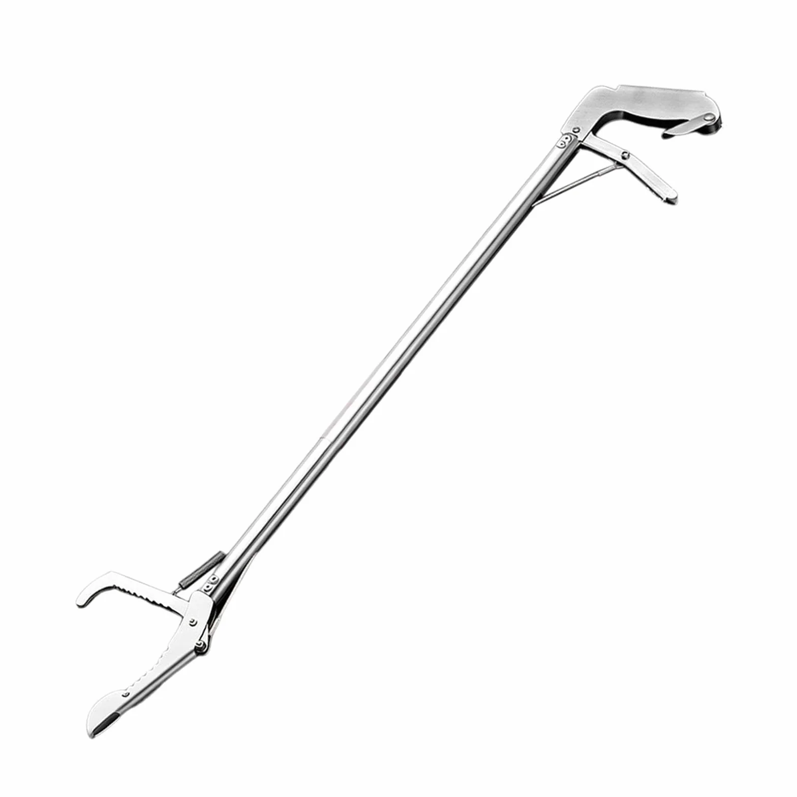 Pinza para Serpientes, Pinza para Serpientes de, Recogedor de Basura Portátil de con Ajustable, Caño Curvo de 200 Cm