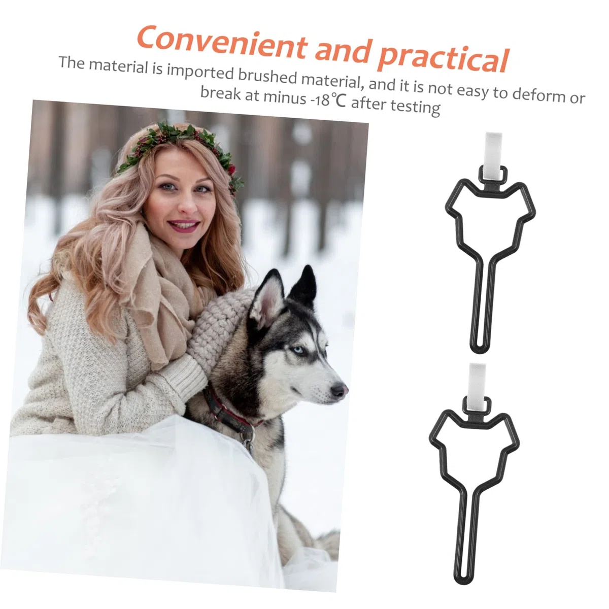 Angoily 30 Piezas clip para bolsa de caca de mascota transportador de bolsas para desechos de perros gato clips para bolsas cachorro Portador de bolsas para desechos de mascotas Hebilla
