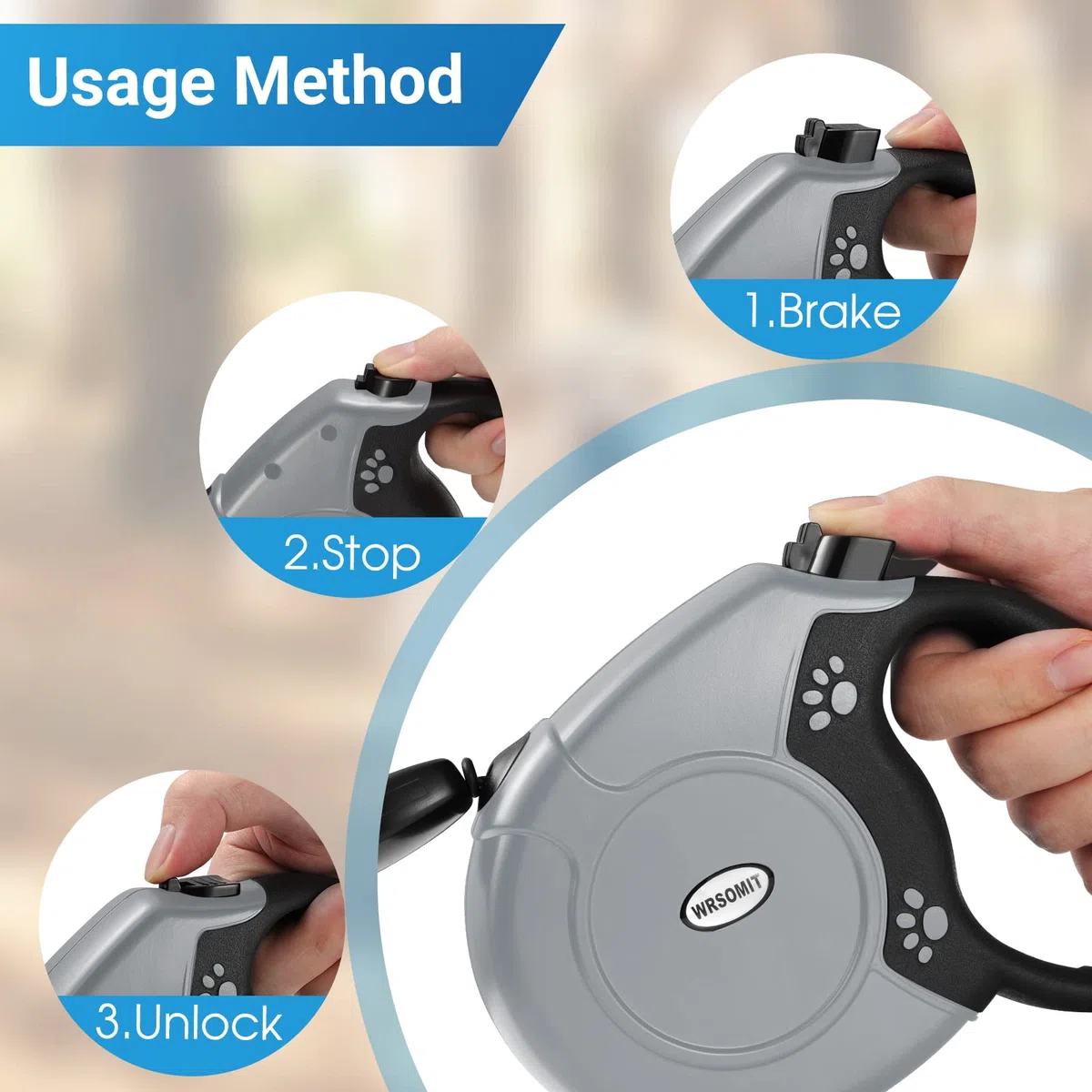Retractable Pet Leashes: Retractable Pet Leash