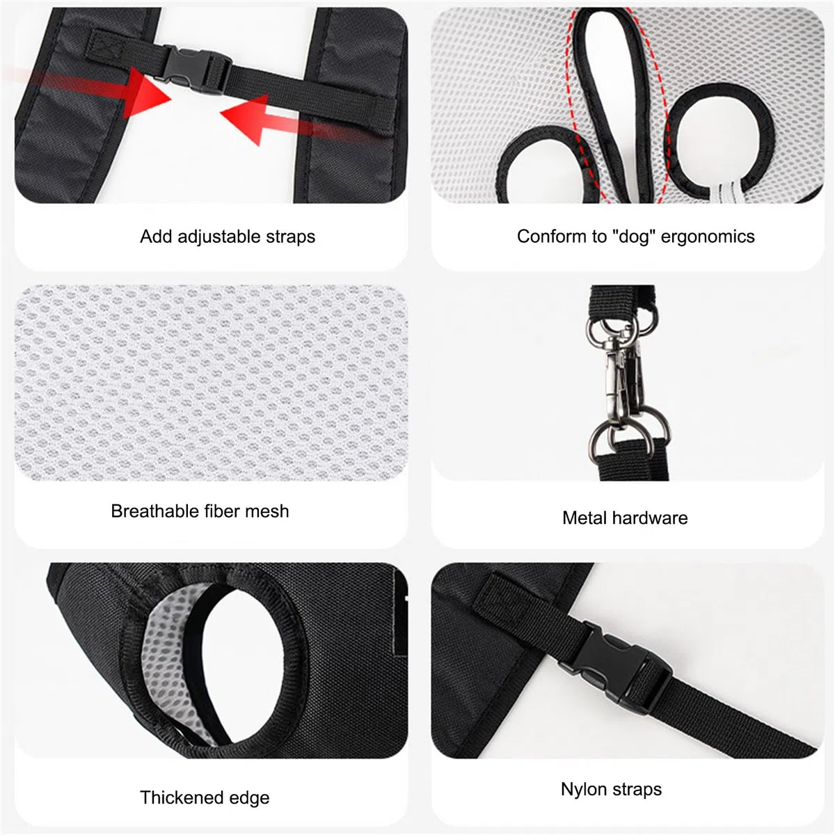 Bolsa de transporte para perros y gatos, mochila de hombro para mascotas, bolsa de viaje para perros al aire libre