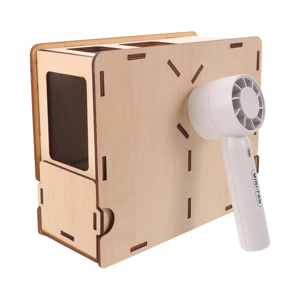 Separador Manual de Cáscaras para Semillas de Aves con Tecnología de Flujo de Aire Estable, Acrílico y Plástico, Adecuado para Preparación de Alimento en Criaderos Pequeños