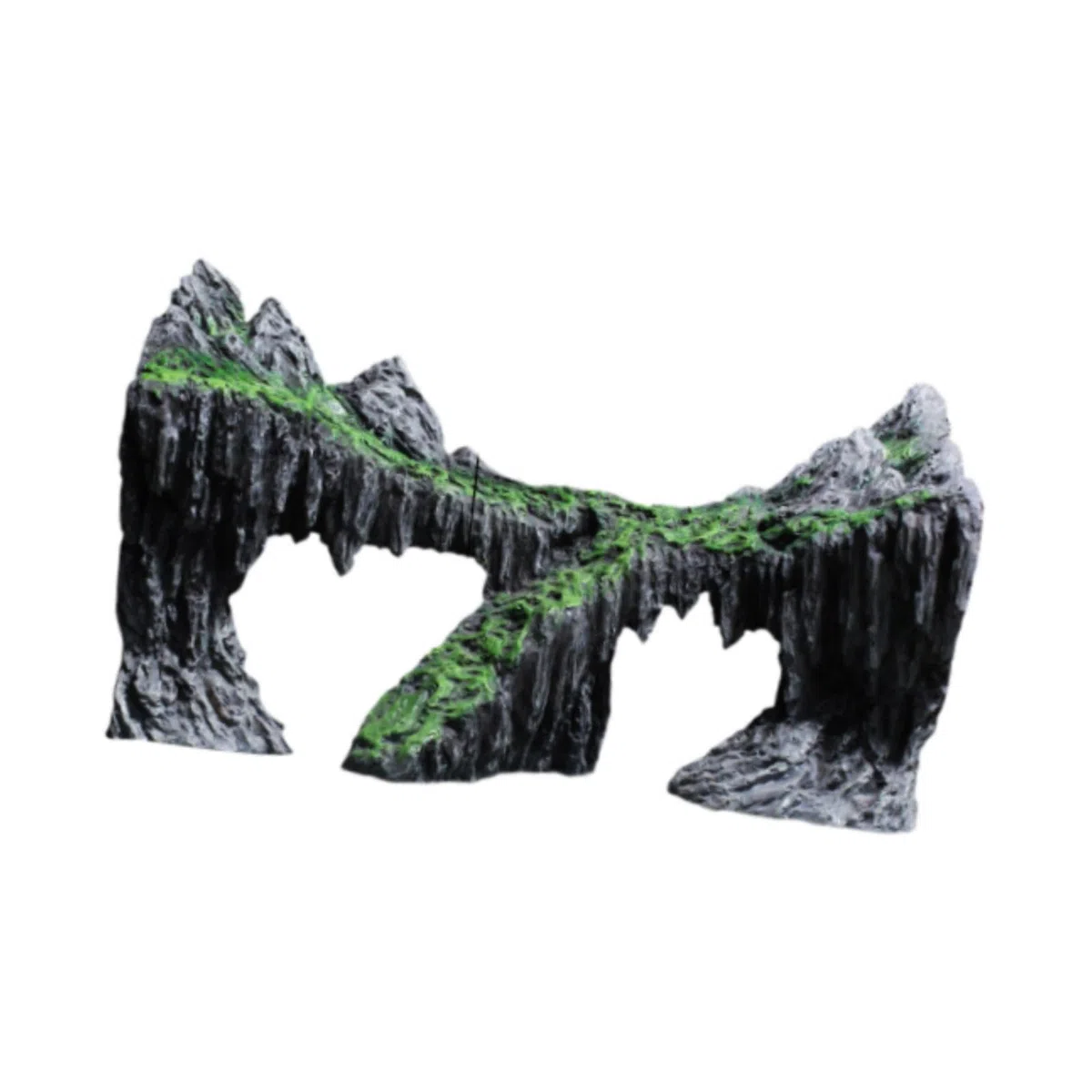 Cueva Rocosa para Pecera, Decoración para Pecera, Escultura de Resina para Cueva de Peces, Cueva, Adorno para Acuario para Cíclidos Betta, Style B, Individual