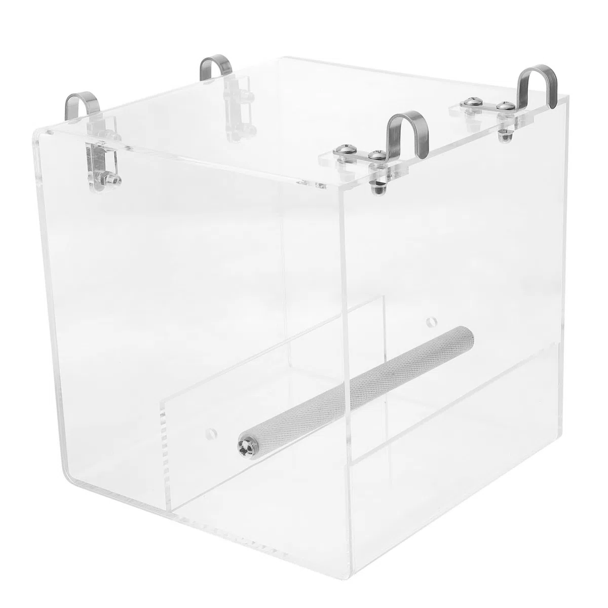 Alimentador Automático Más Grande Interior Alimentador De Aves para Ventana Largo Comederos para Pájaros Comedero para Pájaros para Jaula