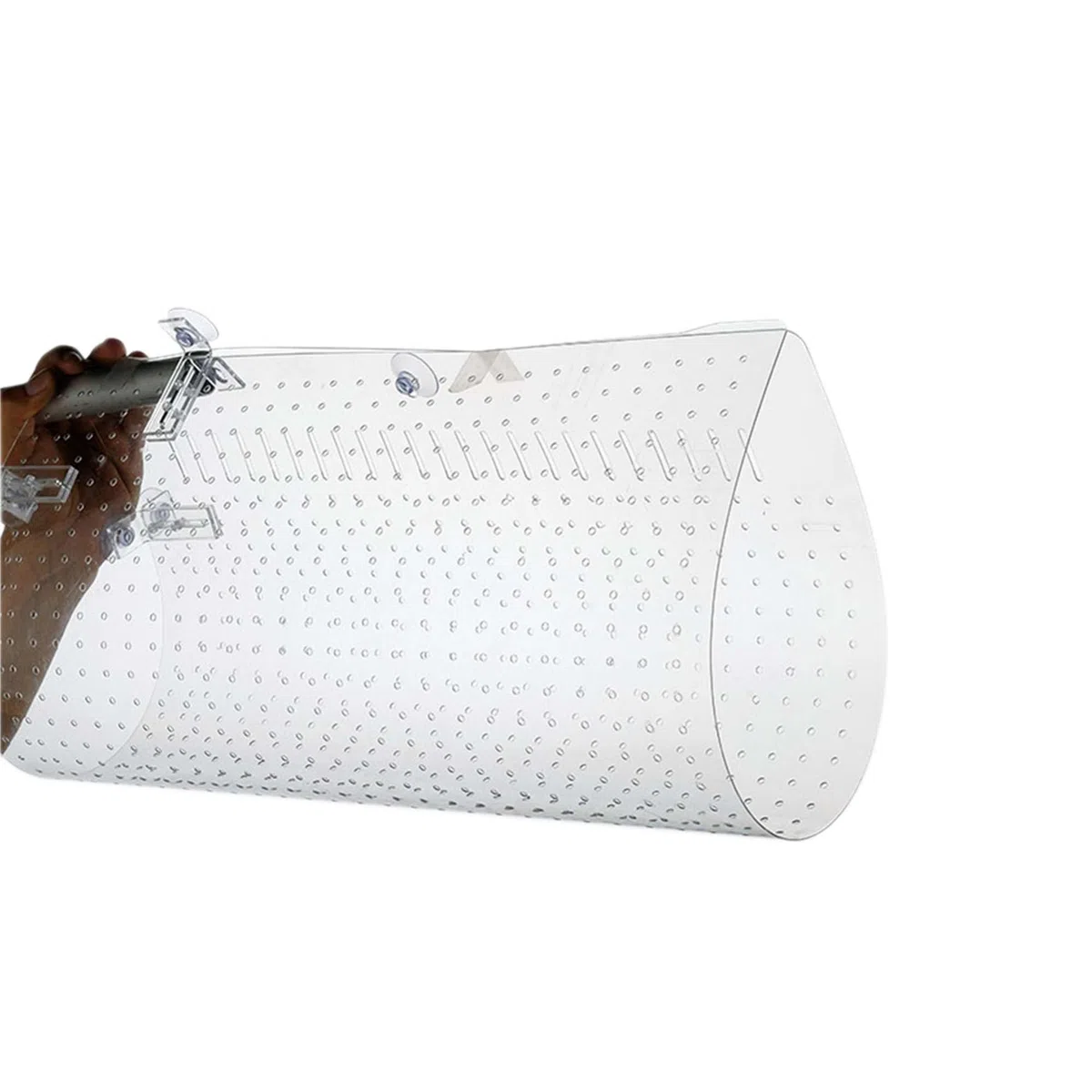 ICA Divisor para Acuarios Transparente y Flexible, Panel Separador Recortable para Peces, Ideal para Cría, Aislamiento y Cuarentena, Requiere Kit de Fijación Independiente, 60x60 cm