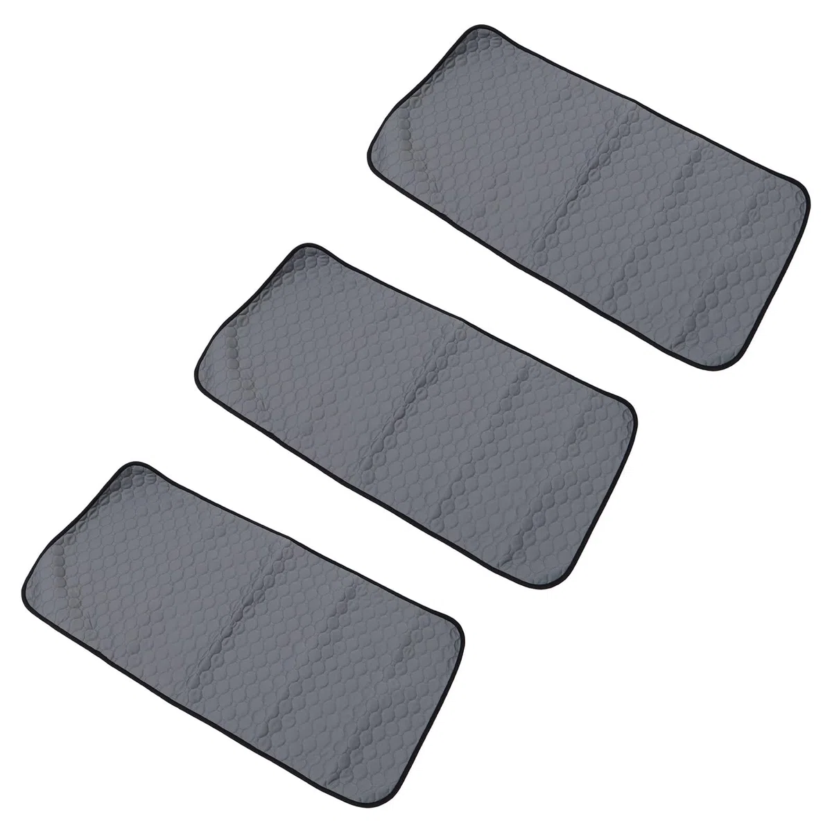 Toyvian Almohadillas Reutilizables para Perros 119x61 Cm, Entrenamiento Higiene, 3 Unidades, Poliéster Absorbente, Uso Año