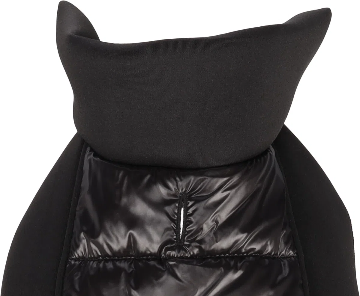 Flamingo Perro Abrigo Jakaro Negro - Tamaño 55cm (A: 55 cm, B: 40-48 cm, C: 68-74 cm) - Ideal para Border Collie, Cocker Spaniel, Labrador, Vizsla y Beagle