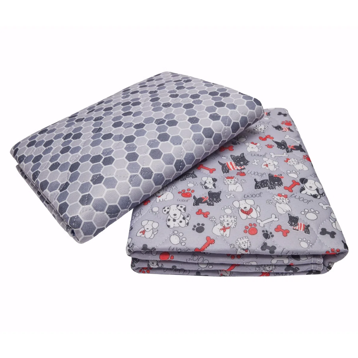 Caldwell's Pet Supply Co. Lavables, Dos Paquetes Potty Pad, Extra Grandes Cojines absorbentes Reutilizables para Puppy Potty Training, incontinencia, a Prueba de Agua, a Prueba de Fugas y Absorbente